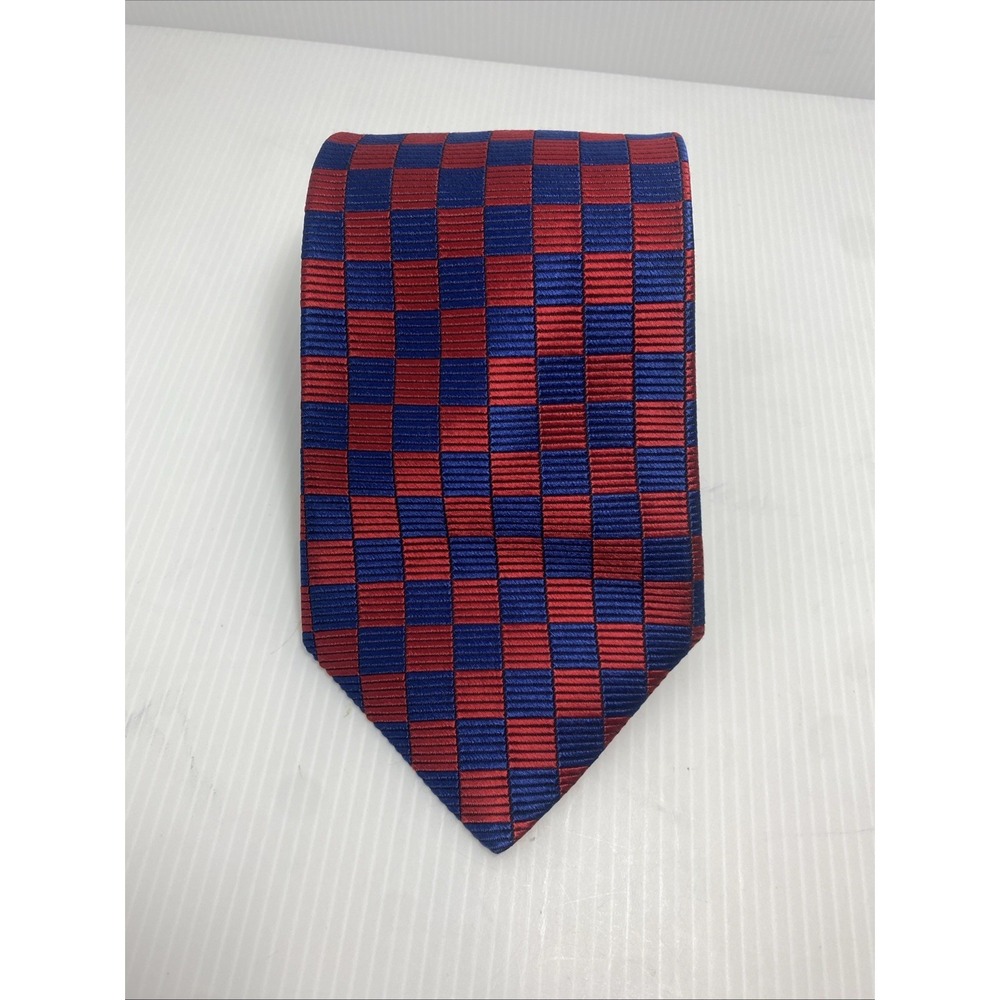 FACONNABLE VINTAGE LUCURY MEN'S TIE 100% SILK  MADE IN FRANCE -T21